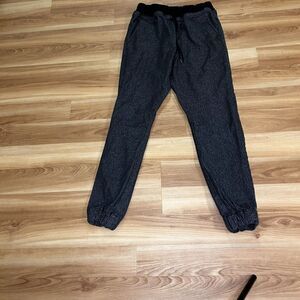 Crooks And Castles Black Elastic Band Joggers Size Medium‎ Snoop Dogg